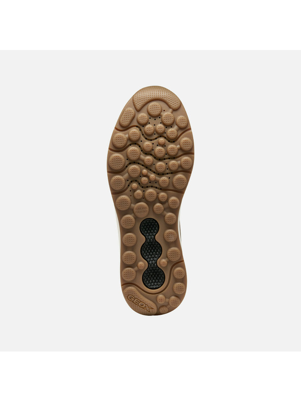 Geox Temno rjavi moški čevlji Geox Spherica Actif X2