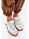 BIG STAR SHOES Ženske platne superge Big Star – belo-sive