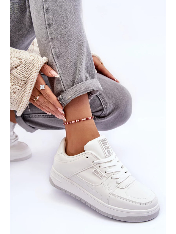BIG STAR SHOES Ženski športni čevlji Big Star – beli