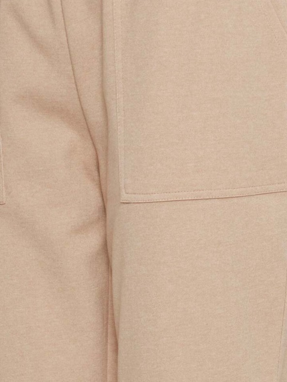 ICHI Bež Ženske hlače ICHI