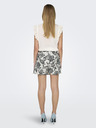 ONLY Bele ženske kratke hlače/spodnja krila z vzorcem ONLY Kiera