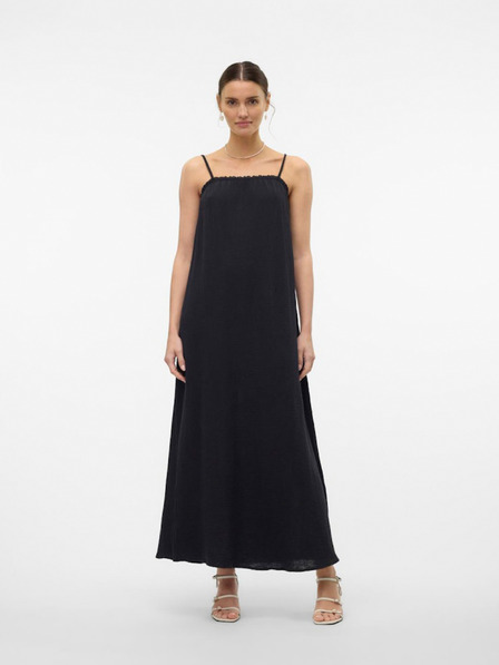 Vero Moda Vero Moda Natali Črna ženska maksi obleka