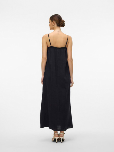 Vero Moda Vero Moda Natali Črna ženska maksi obleka
