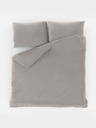 Kvalitex Satenasto francosko posteljnino LUXURY COLLECTION 1+2, 220x200, 70x90cm svetlo siva