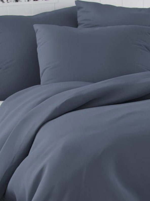 Kvalitex LUXURY COLLECTION 1+2, 240x220, 70x90cm temno siva