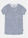 Sam 73 Modro-bela otroška progasta majica SAM 73
