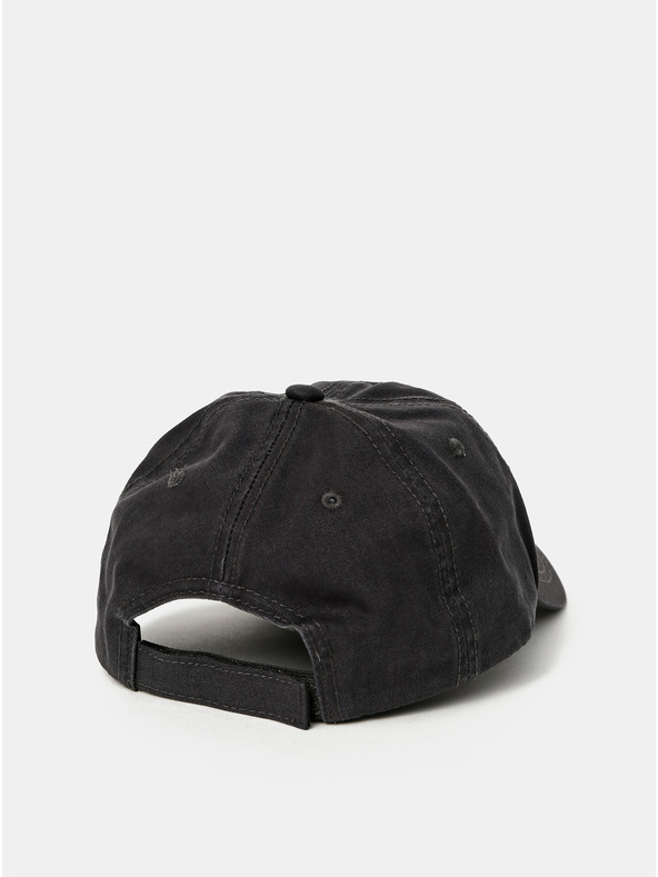 Sam 73 Temno siva moška kapa z motivom SAM 73