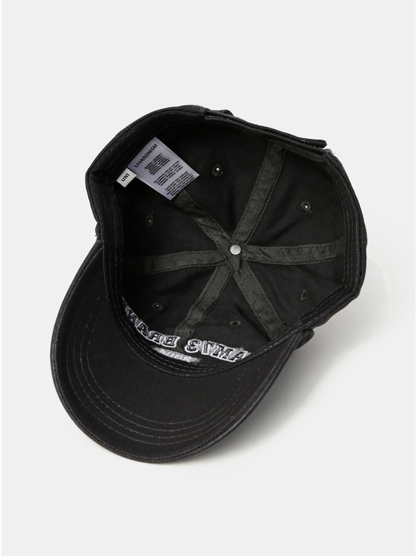 Sam 73 Temno siva moška kapa z motivom SAM 73