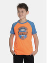 Sam 73 Oranžna fantovska majica s potiskom SAM 73