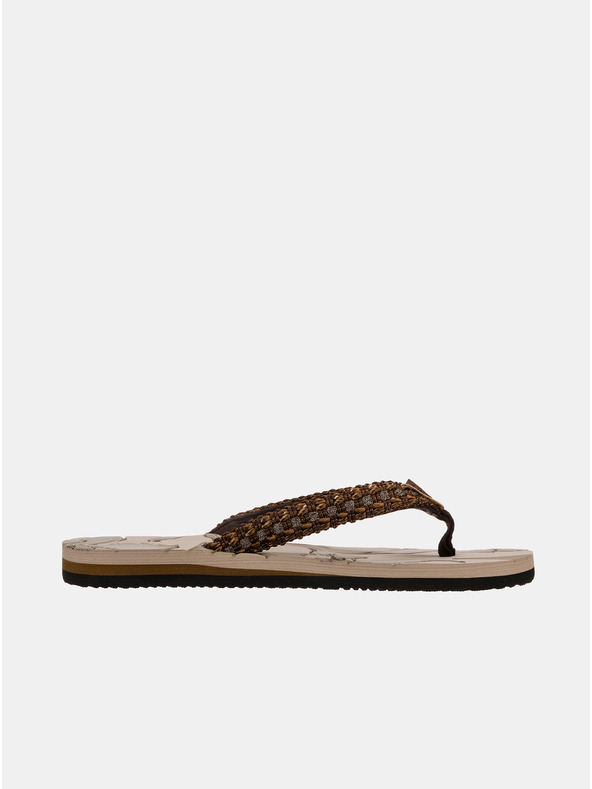 Sam 73 Rjavi ženske cvetlični natikači SAM 73