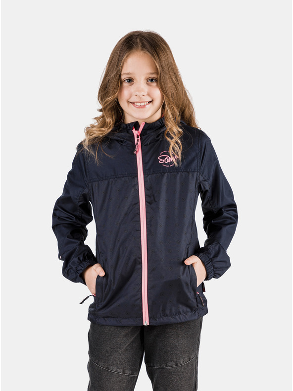 Sam 73 Temno modra vodoodporna jakna za deklice SAM 73