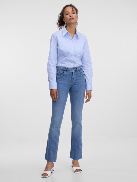 Orsay Svetlo modre ženske bootcut jeans hlače ORSAY