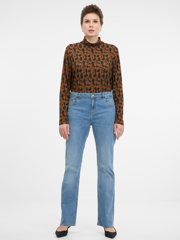 Orsay Svetlo modre ženske bootcut jeans hlače ORSAY