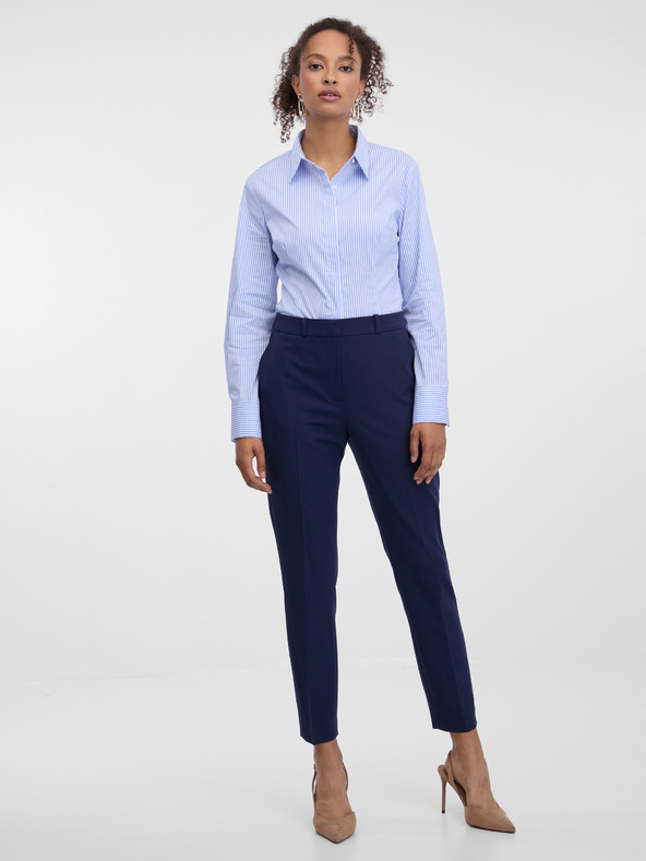 Orsay Svetlo modra prugasta ženska srajca ORSAY