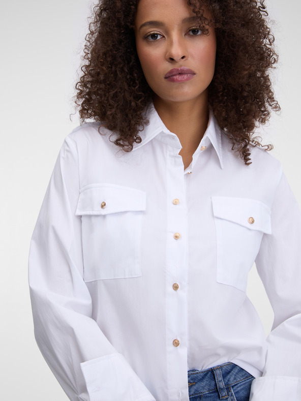 Orsay Bela ženska srajca ORSAY