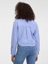 Orsay Svetlo modra ženska srajca z vezenino ORSAY