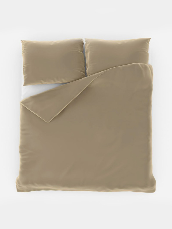 Kvalitex Satenaste rjuhe LUXURY COLLECTION 140x200, 70x90cm bež