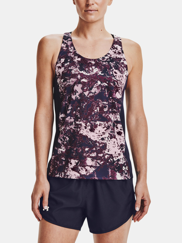 Under Armour Ženska majica brez rokavov Under Armour UA Fly By Printed Tank