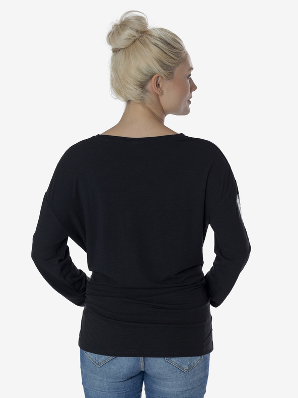 Sam 73 Črna ženska majica SAM 73