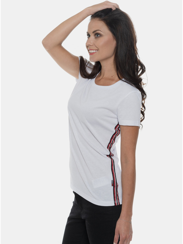 Sam 73 Bela ženska majica SAM 73