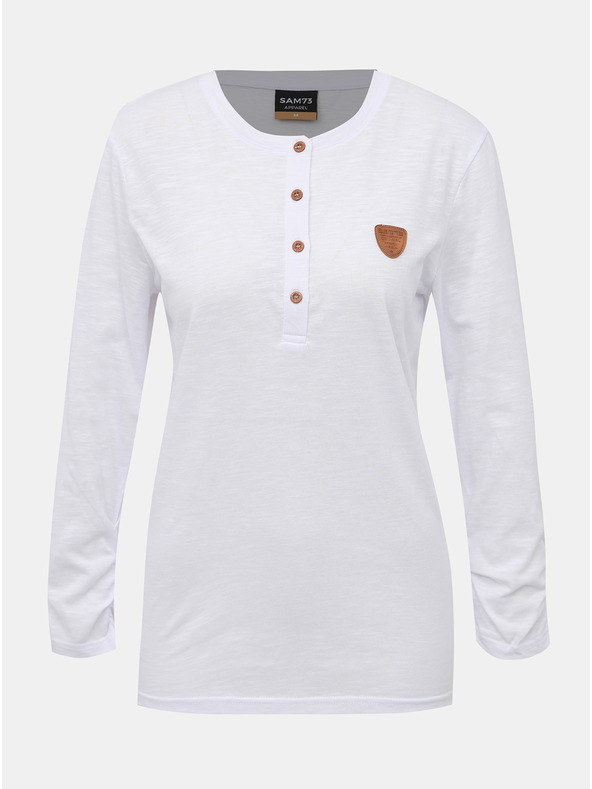 Sam 73 Bela ženska majica SAM 73