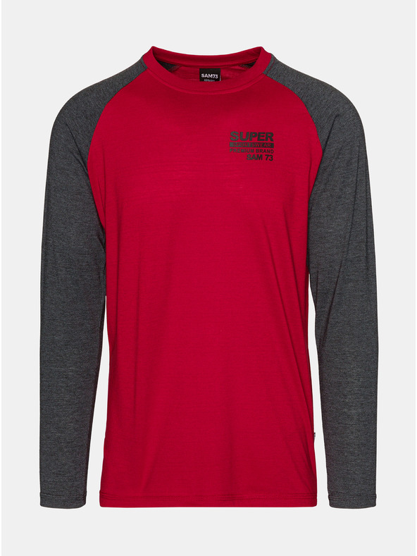 Sam 73 Rdeča moška majica SAM 73 Amit