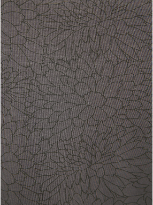 Sam 73 Siva ženska cvetlična majica SAM 73