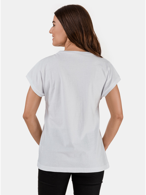 Sam 73 Bela ženska majica SAM 73 Defina