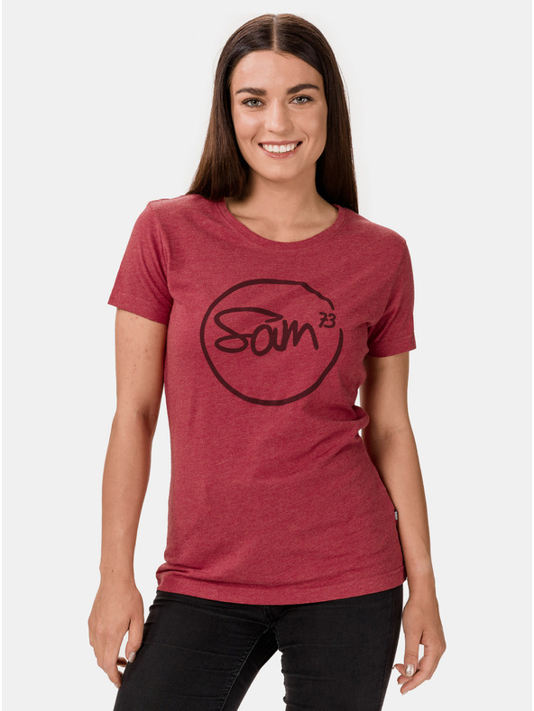 Sam 73 Rdeča ženska majica SAM 73 Danneka