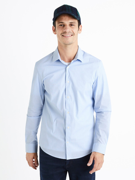 Celio Krašena srajca Slim Masantal2 Celio