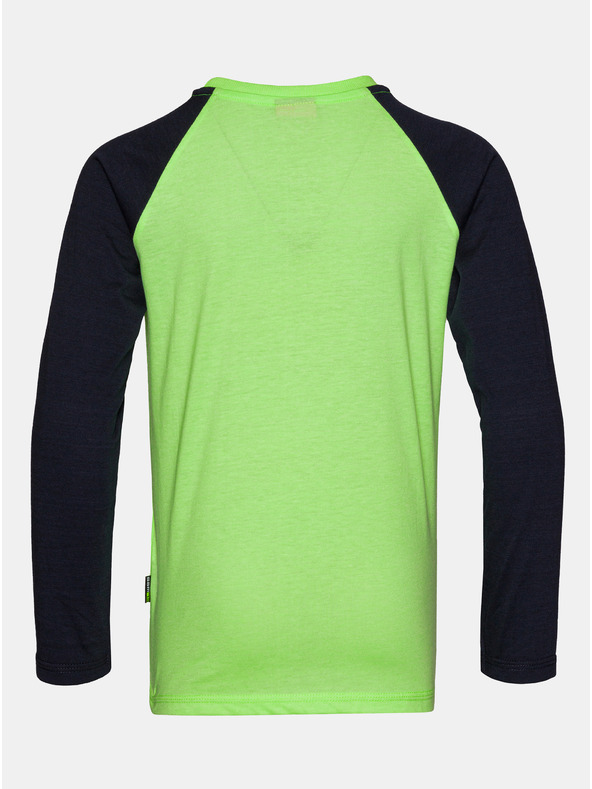 Sam 73 Zeleno dečjo majico s potiskom SAM 73 Blake