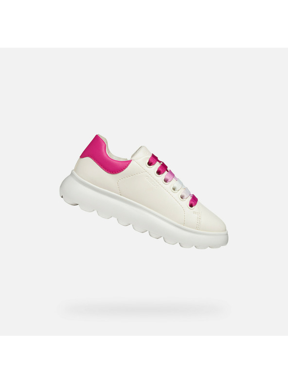 Geox Bele dekliške superge Geox Puffypop