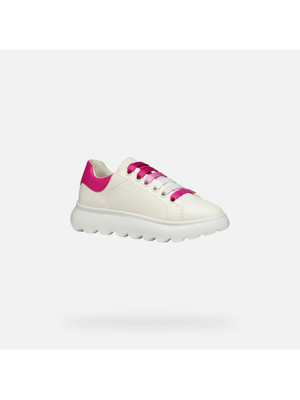 Geox Bele dekliške superge Geox Puffypop