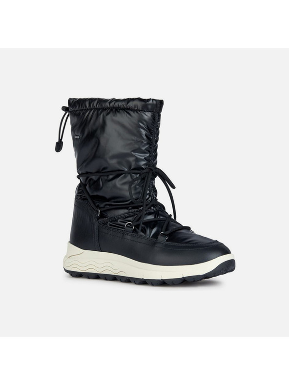 Geox Črni ženski gležnjarji Geox Spherica 4X4 B ABX