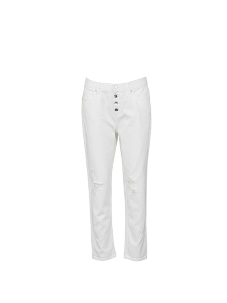 CAMAIEU Bele slim fit kavbojke CAMAIEU
