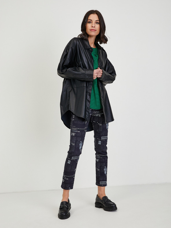 Orsay Zelena ženska vzorčasta bluza ORSAY