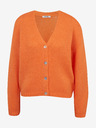 Orsay Oranžen ženski kardigan ORSAY