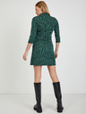 Orsay Zelena ženska vzorčasta obleka ORSAY