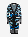Orsay Modro-črn ženski vzorčast kardigan ORSAY