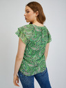 Orsay Zelena ženska vzorčasta bluza ORSAY