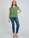 Orsay Zelena ženska vzorčasta bluza ORSAY