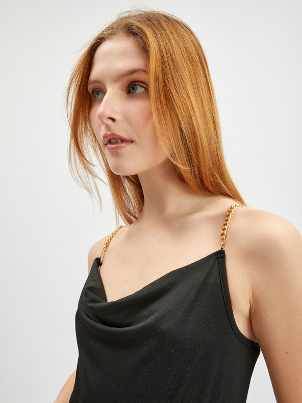 Orsay Črn ženski kombinezon ORSAY