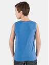 Sam 73 Modra fantovska majica brez rokavov SAM 73
