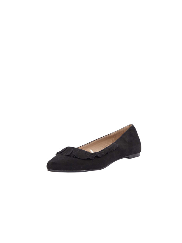 CAMAIEU Črne špičaste balerinke CAMAIEU
