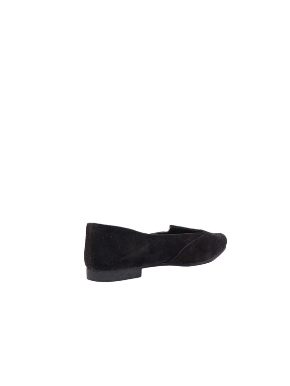 CAMAIEU Črne balerinke na nizki peti CAMAIEU