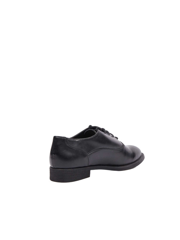 CAMAIEU Črni ženski mokasini na nizki peti CAMAIEU