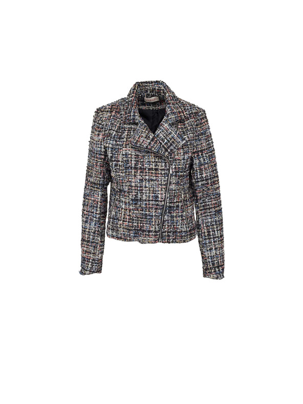 CAMAIEU Tvídová krátká bunda CAMAIEU