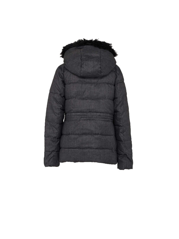 CAMAIEU Zimska jakna s krznom na kapuci