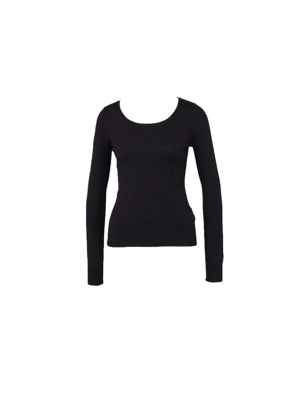 CAMAIEU Črn ženski pulover CAMAIEU