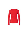 CAMAIEU Rdeča majica z dolgimi rokavi CAMAIEU